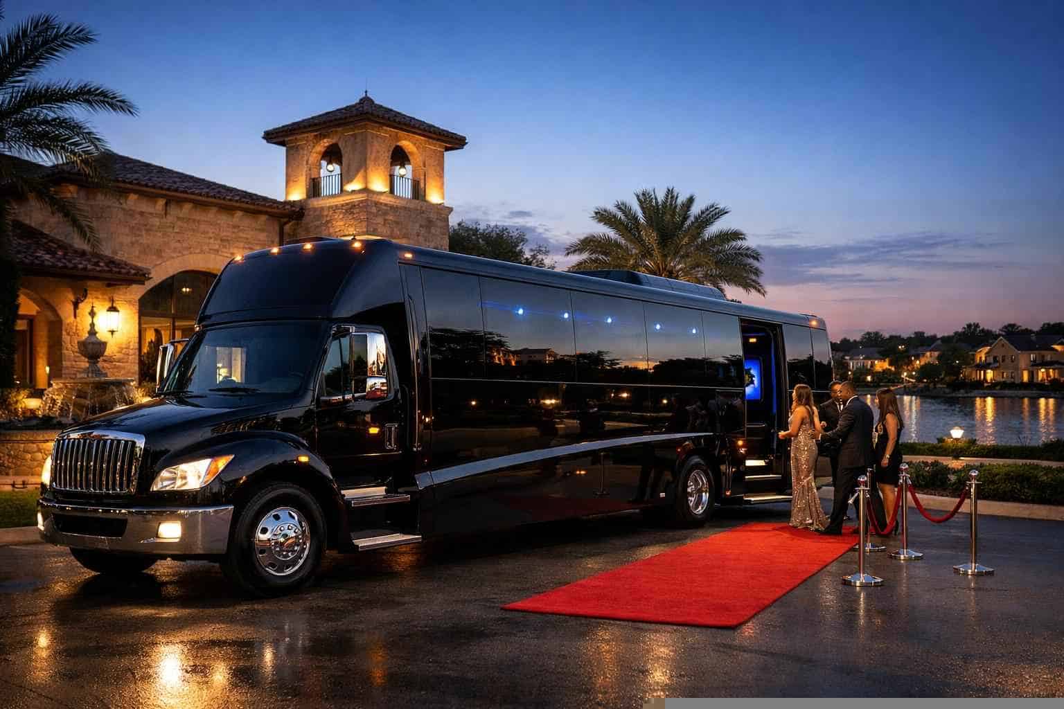 Southlake TX Limo Bus Rentals for Special Events