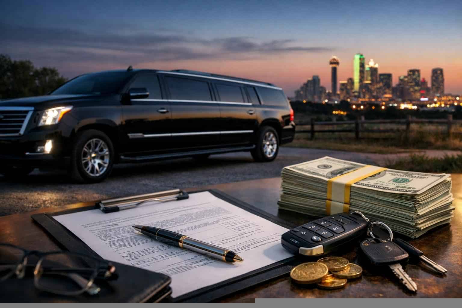 SUV Limo Rental Pricing in Crowley TX