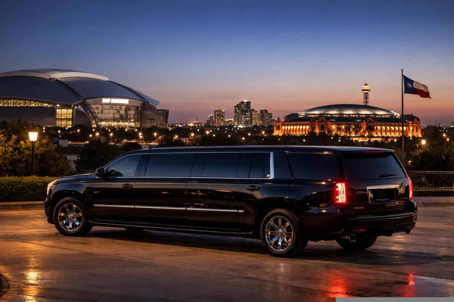 SUV Limousine Near Me in Arlington Texas