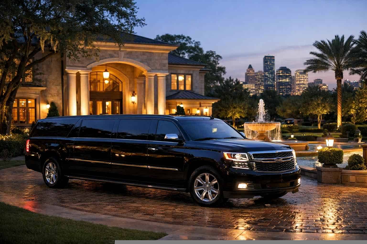 SUV Limousine Near Me in River Oaks Texas