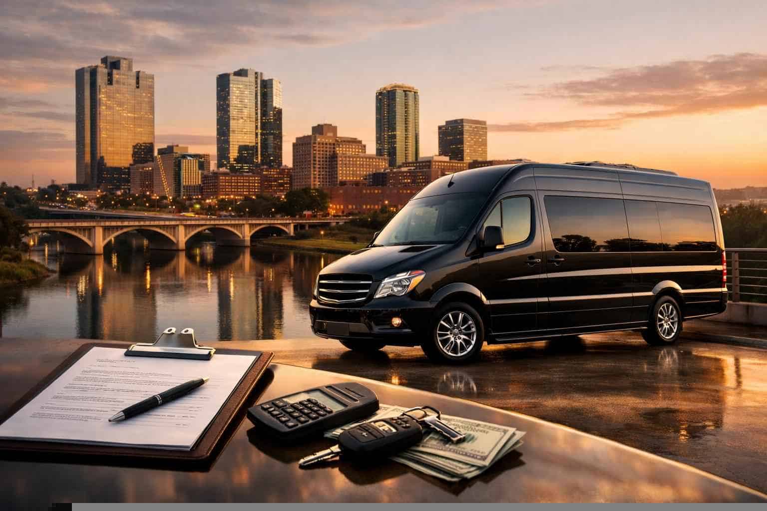Passenger Van With Driver In Fort Worth Texas Van Rental Pricing in Fort Worth TX