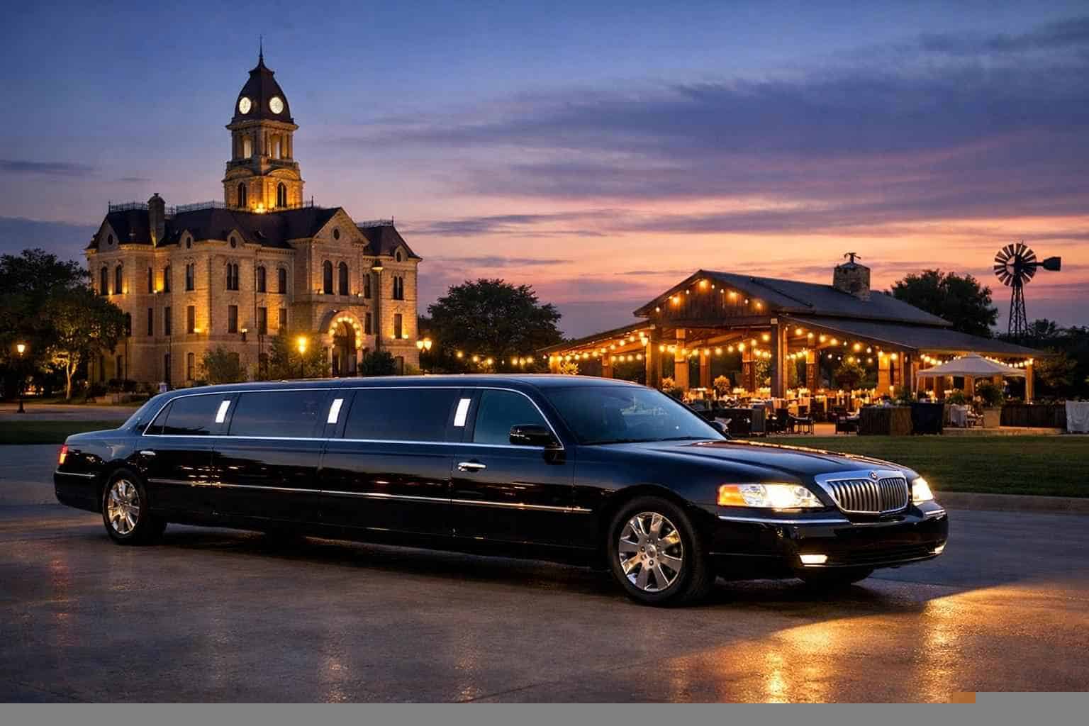 Weatherford TX Black Limo Rentals for Special Events