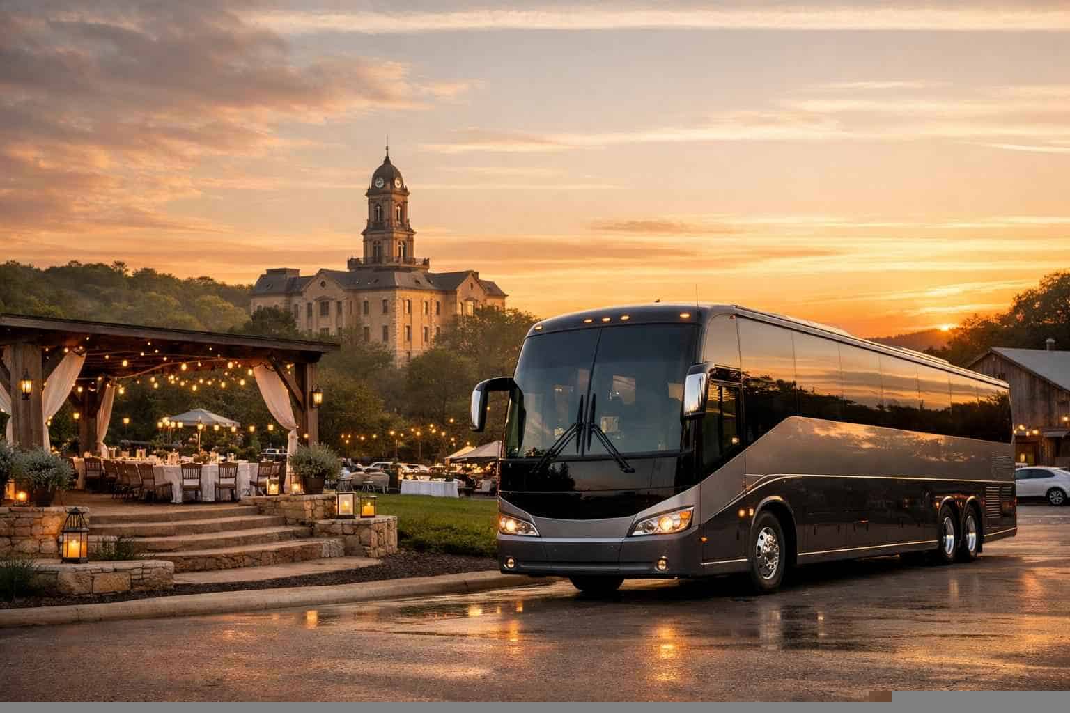 Weatherford TX Charter Bus Rentals for Special Events