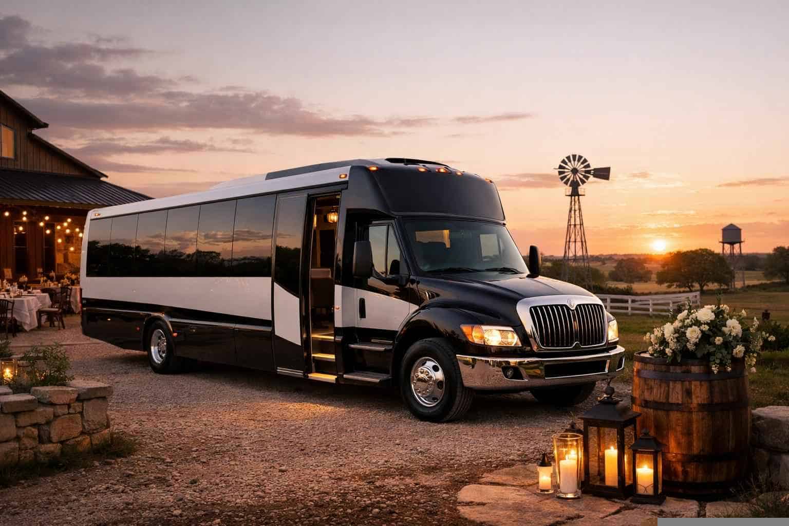 Weatherford TX Shuttle Bus Rentals for Special Events