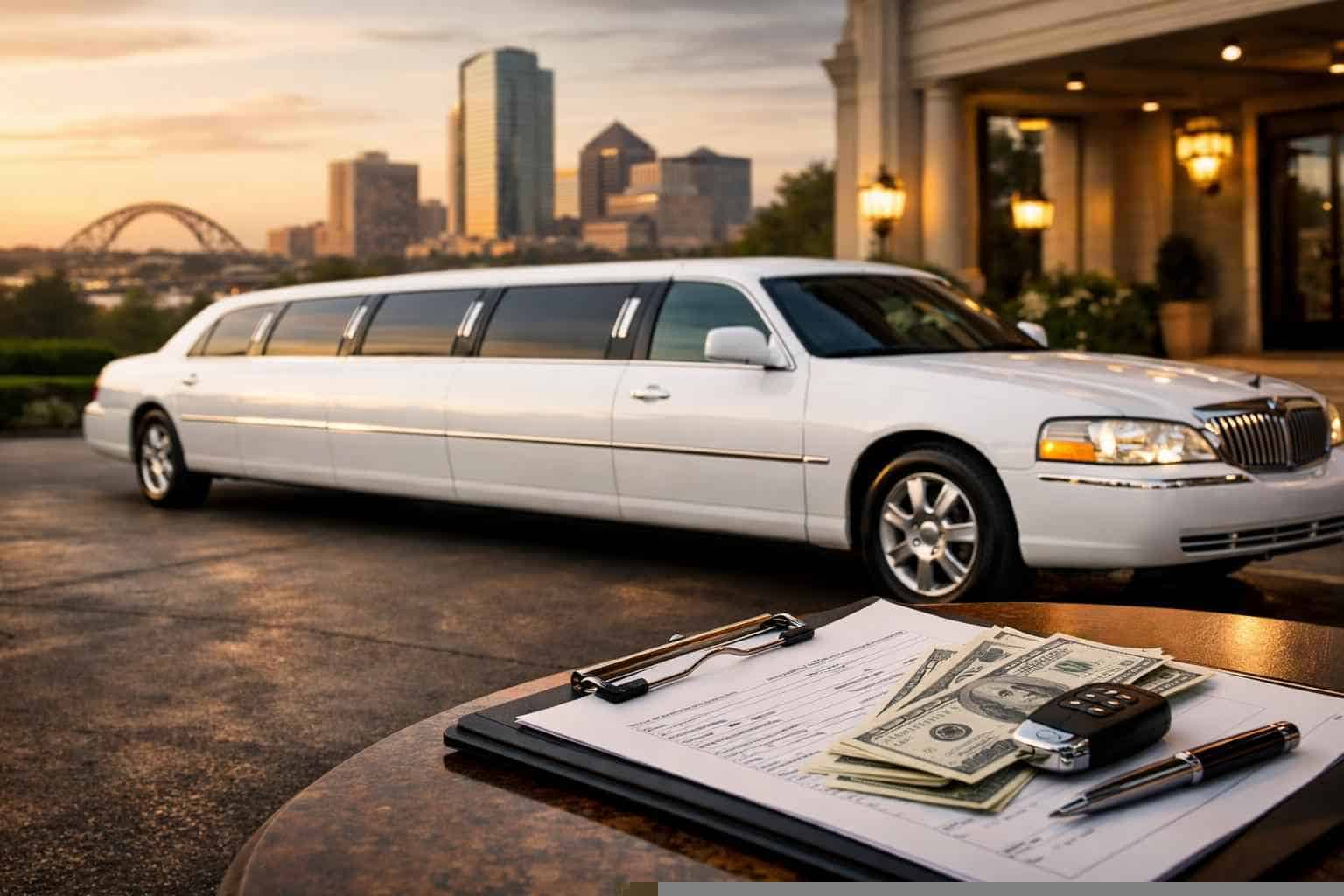 White Limo Rental Pricing in Euless TX