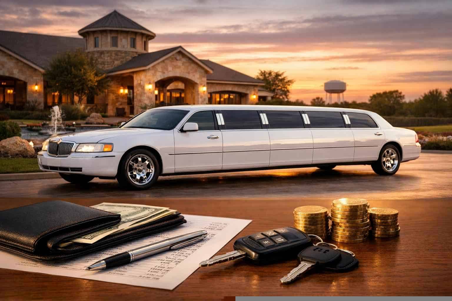 White Limo Rental Pricing in Mansfield TX