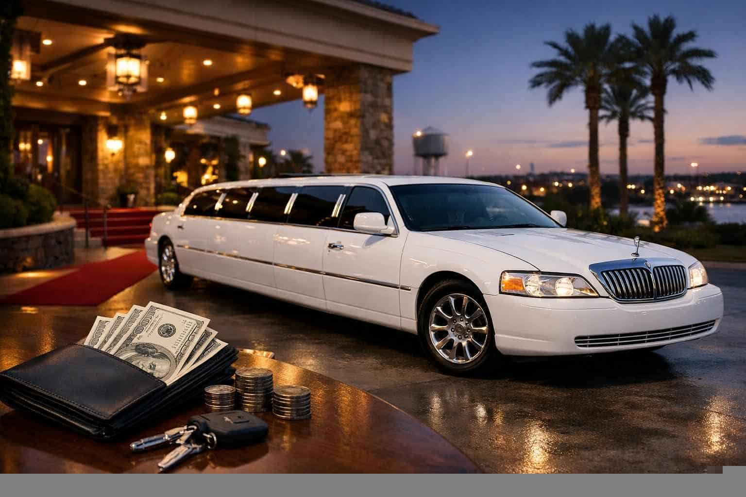 White Limo Rental Pricing in Saginaw TX