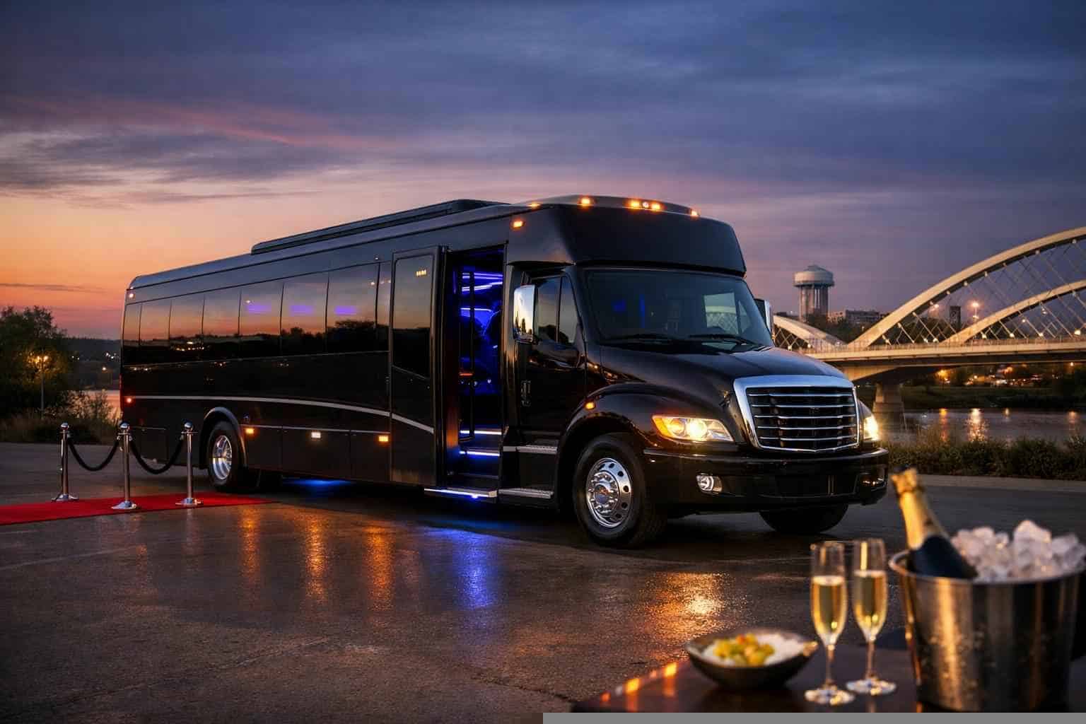 White Settlement TX Black Party Bus Rentals for Special Events