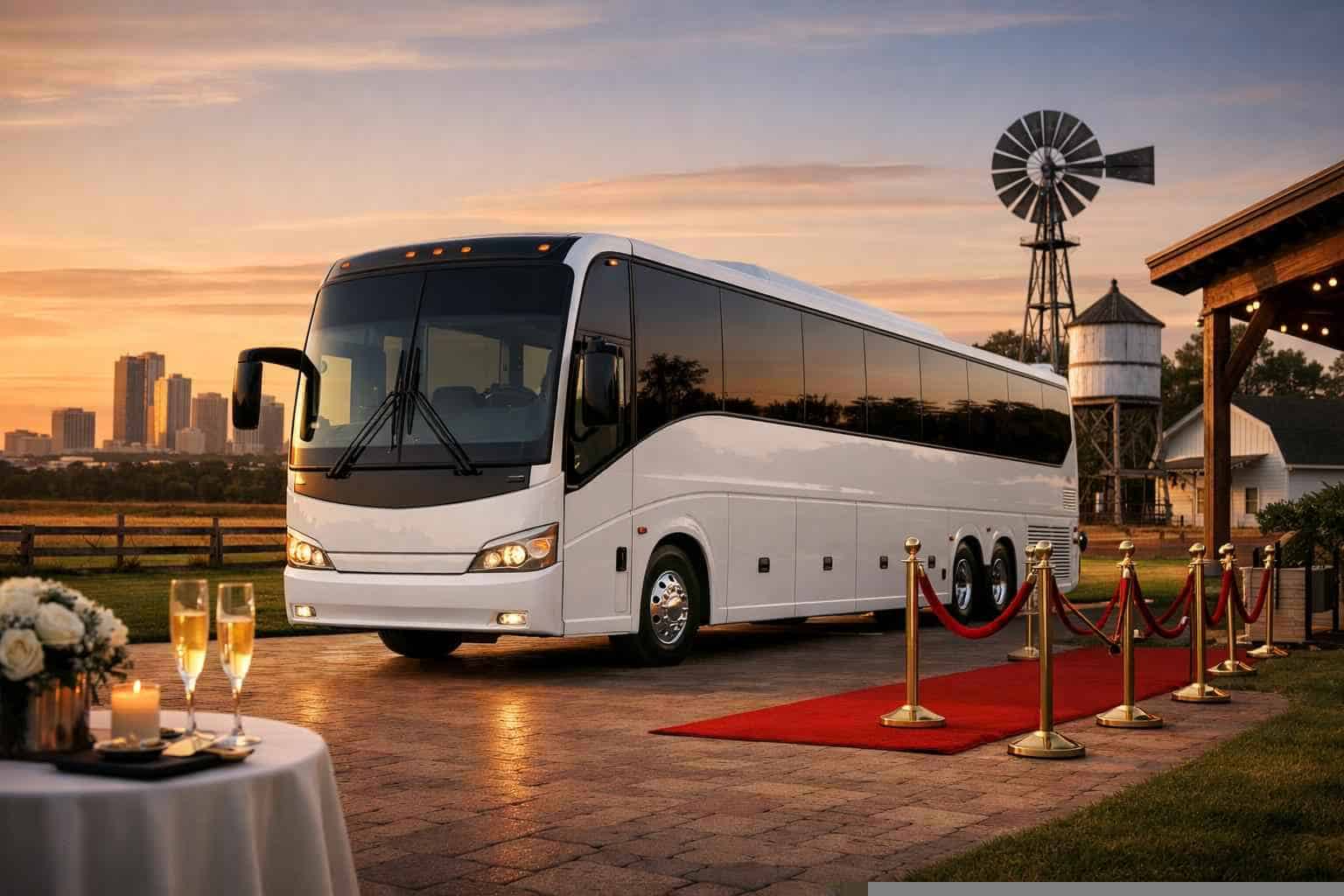 White Settlement TX Charter Bus Rentals for Special Events