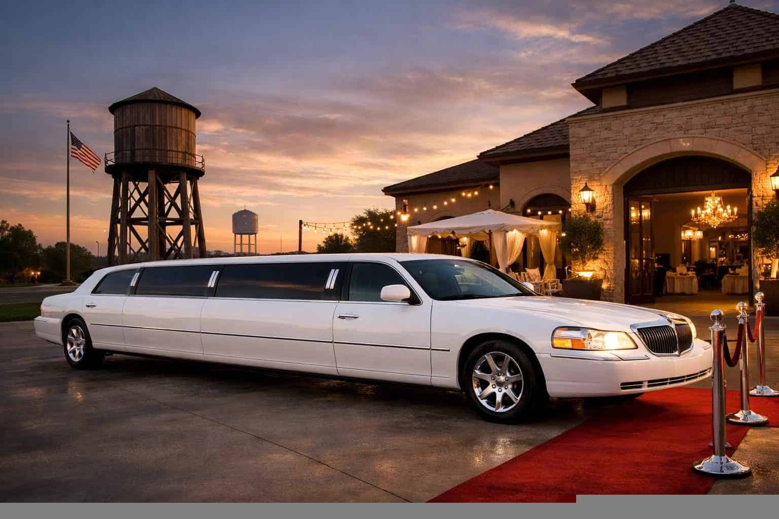 White Settlement TX White Limo Rentals for Special Events